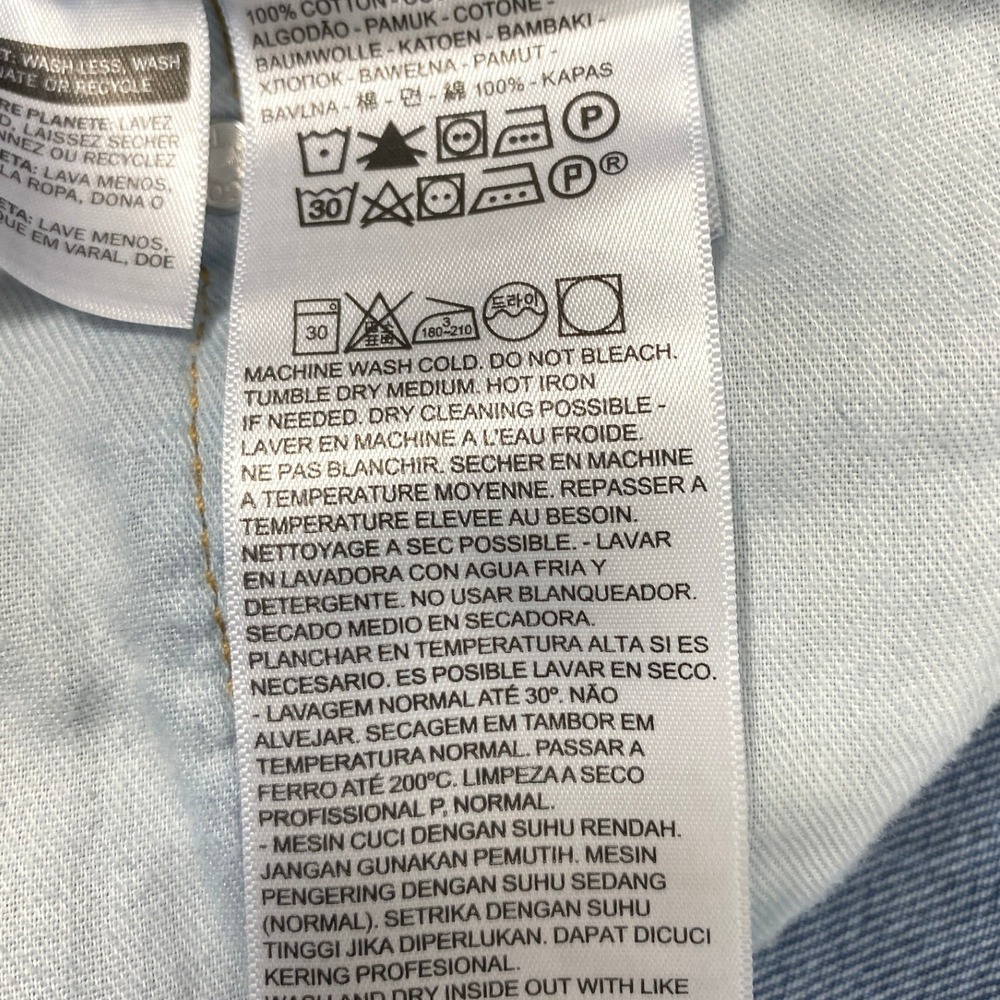 Levis 550 Straight Leg Jeans Mens Size 36 x 32.5 Blue Medium Wash Denim‎ Pants - Picture 6 of 12